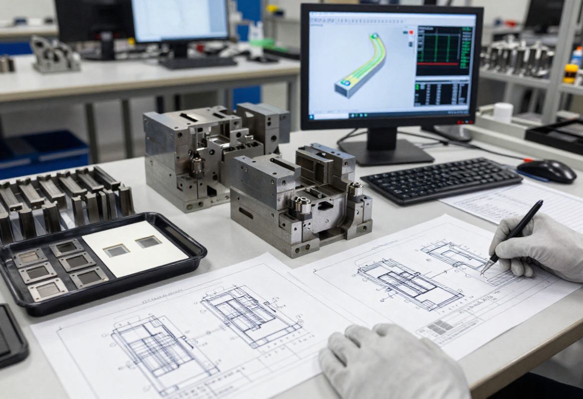 Die Design, Strip Layout & Simulation