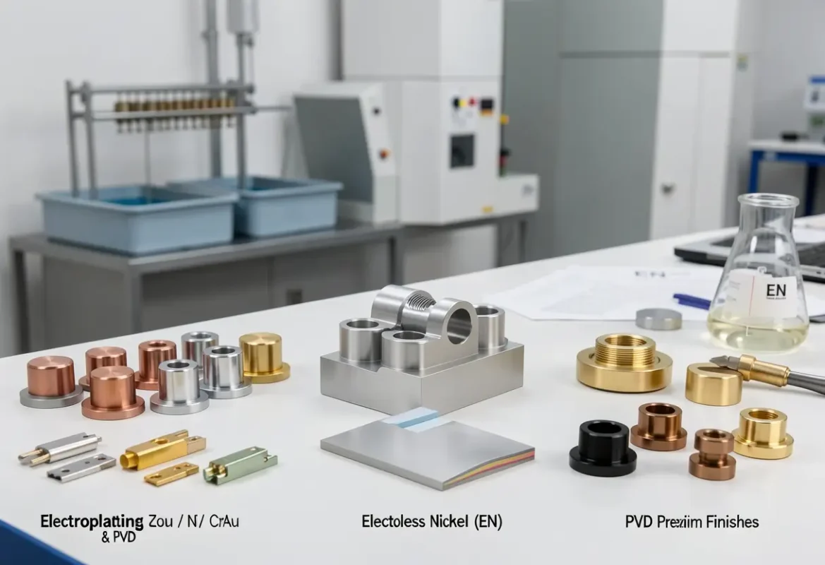 Electroplating, Electroless Nickel & PVD