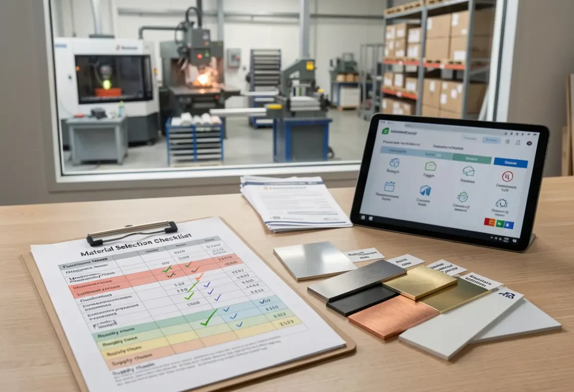 Material Selection Checklist
