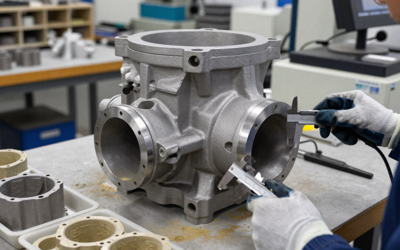 Sand‑Cast Pump Housing