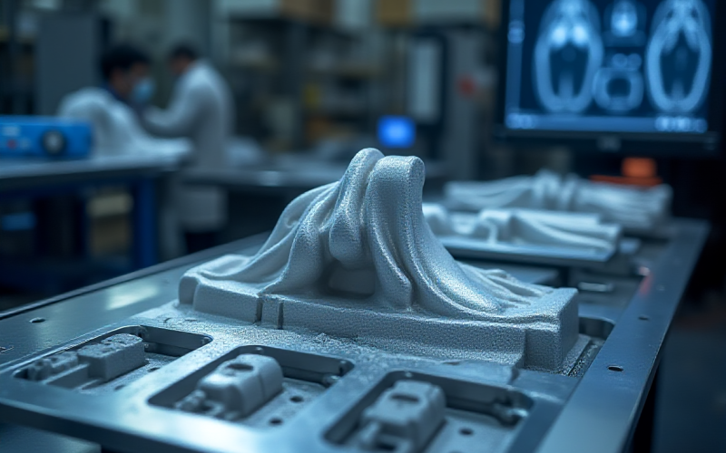 Vacuum Investment Turbine Bracket