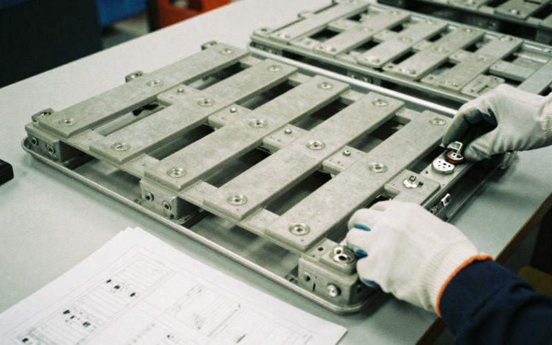 High‑Mix Quick‑Change Pallet System