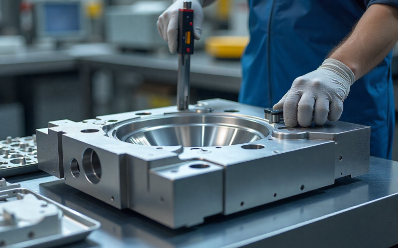 Die Cast Housing Die with Vacuum Assist