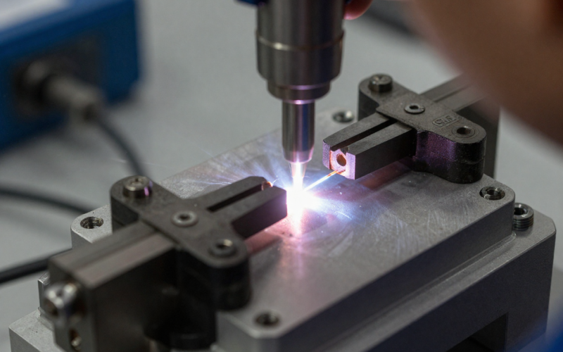Laser Weld Cell for Cold Plate Seam