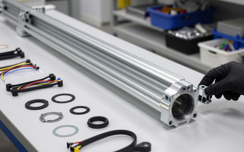 Extruded Linear Architectural Rail