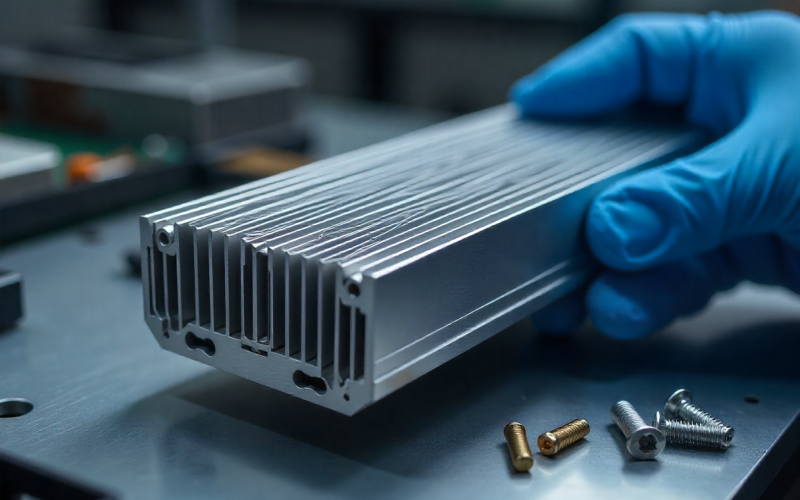 Aluminum Thermal Rail for Power Module