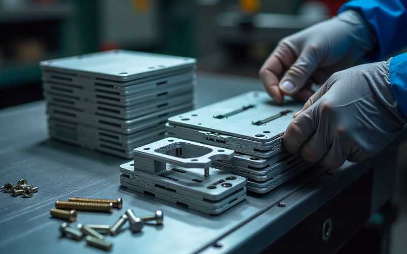 Stamped Bracket for EV Inverter