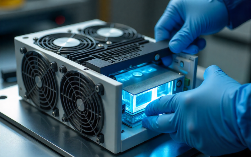 EV Inverter Cooling Module