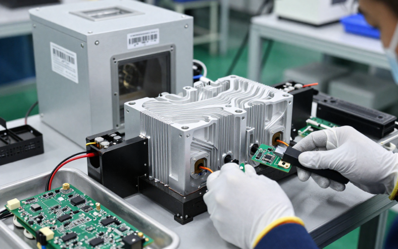 EV Inverter — Cold Plate & Module Production