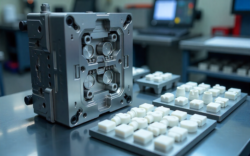 Multi‑cavity PEEK Connector Molda