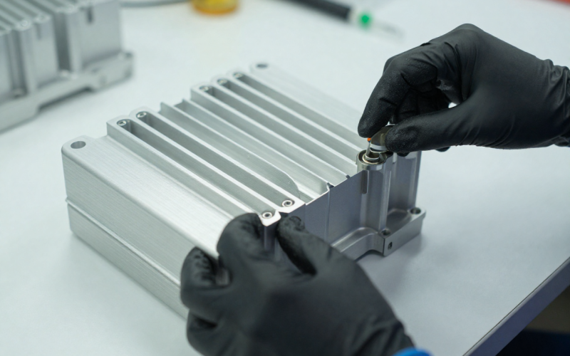 Aluminum Inverter Housing (Vacuum Die Cast)